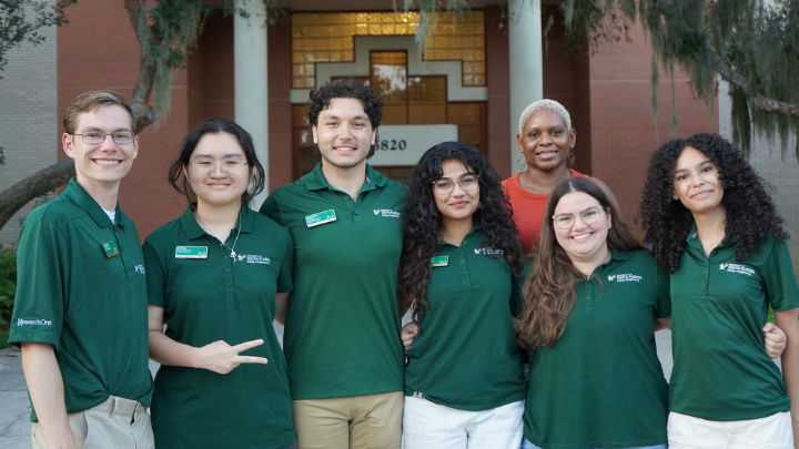 All executive members posing for a group photo