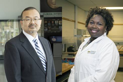 Professors Sylvia Wilson Thomas and Daniel Yeh selected for Florida Inventors Hall of Fame