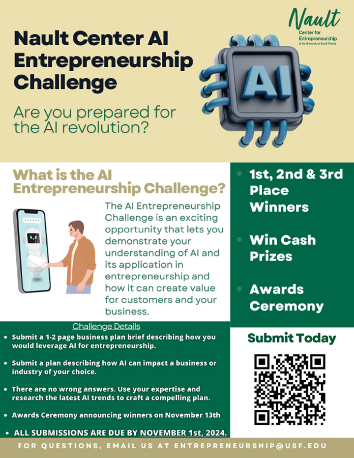 AI Entrepreneurship Program Flyer