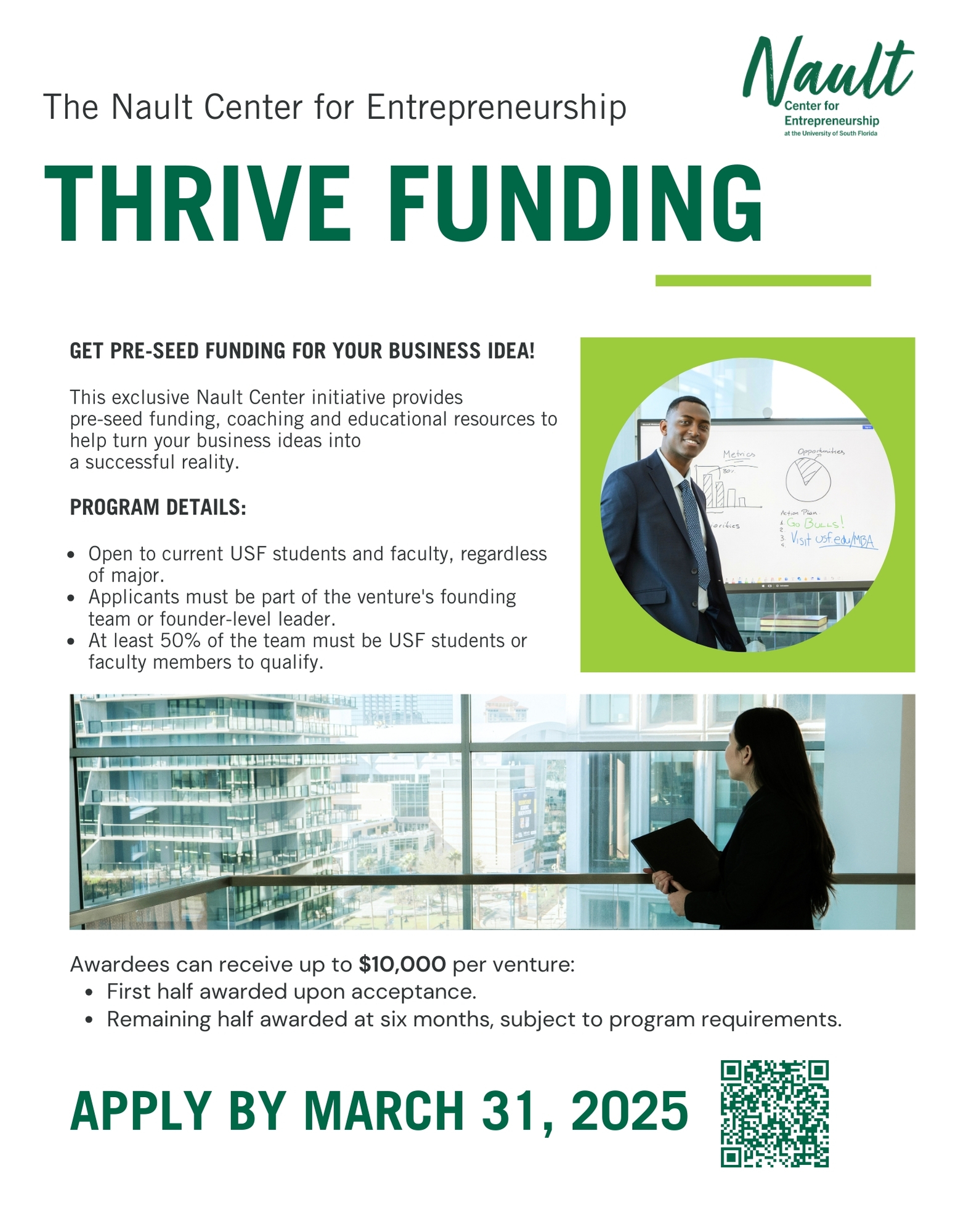 Thrive Program Flyer