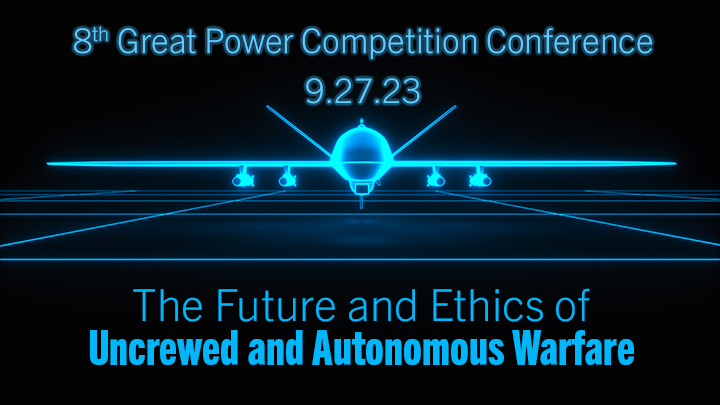 Promotional image for 8th Great Power Competition Conference