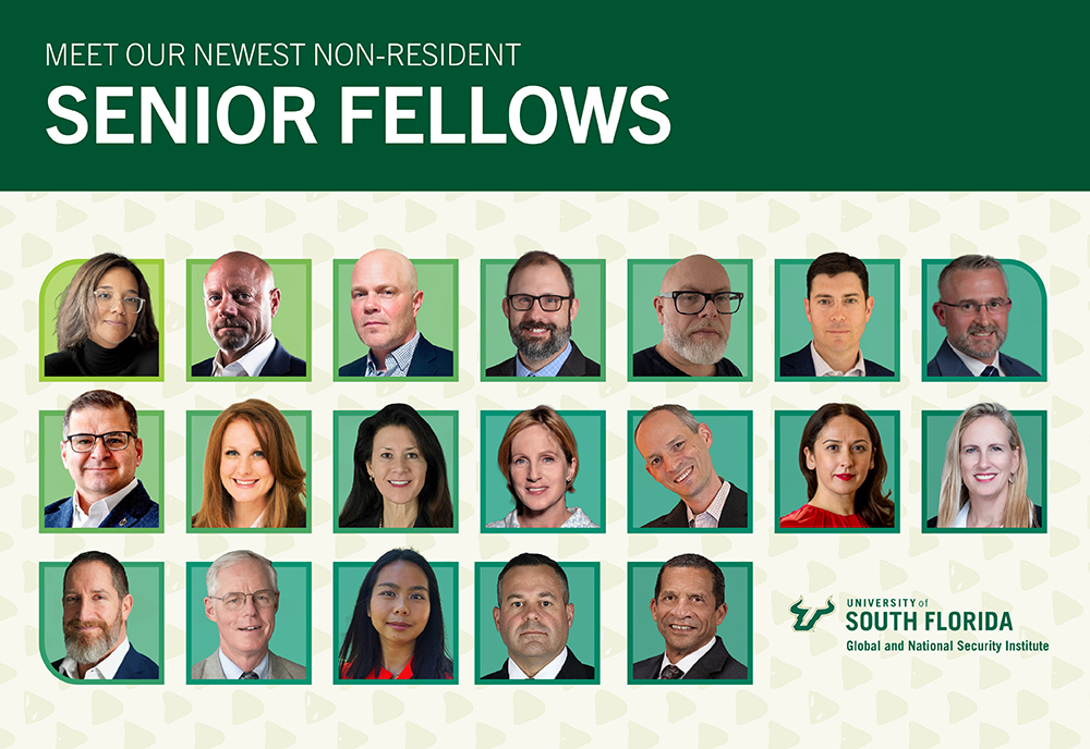 Meet the newest class of GNSI Non-Resident Senior Fellows with photos of all 19 new Fellows