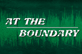 Logo for At the Boundary podcast from GNSI