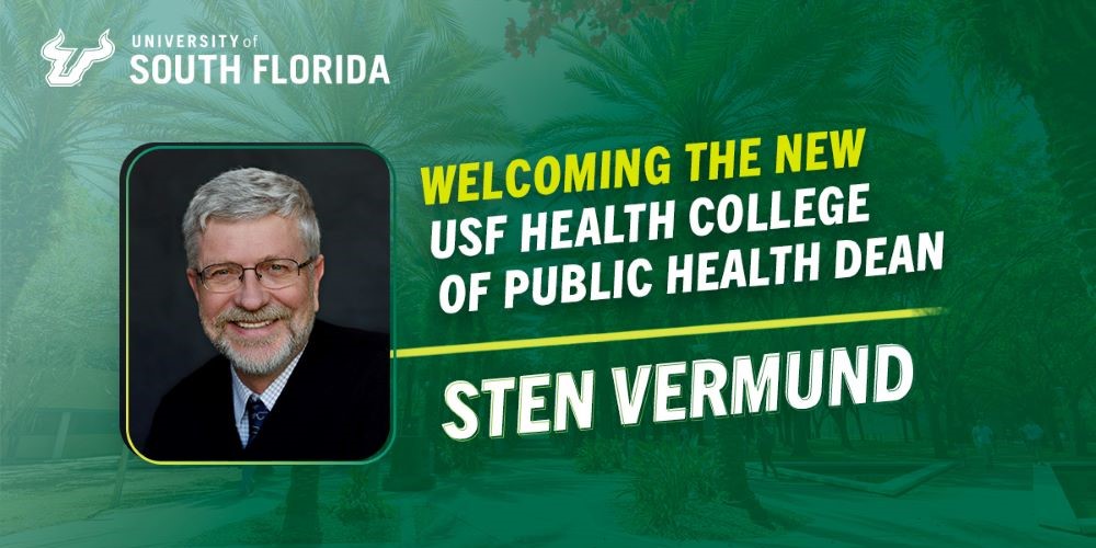 Dr. Sten Vermund, former dean of the Yale School of Public Health, will lead the USF Health College of Public Health.