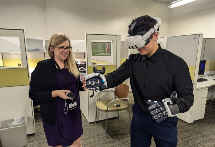 Dr. Bailey has helped integrate immersive XR into USF's medical training programs