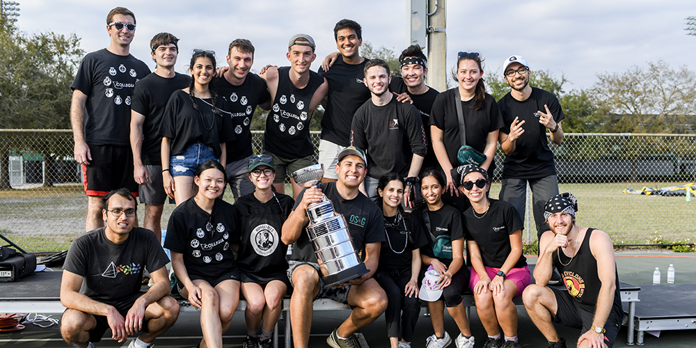 Team Hippocrates at the 2025 USF Health Morsani College of Medicine Collegia Olympics.