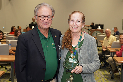 USF Health pioneer recognized for years of dedication to interprofessional education