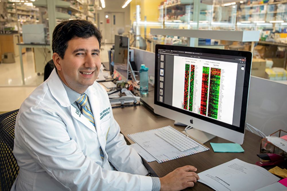 Dr. Jose Herazo-Maya researches pulmonary fibrosis. 