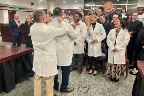 From Black Robe to White Coat, a chance to learn from each other