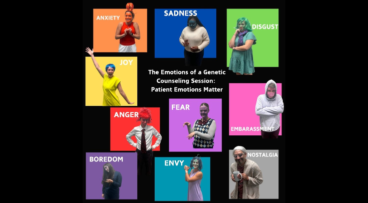 people dressed up in various costumes to represent emotions