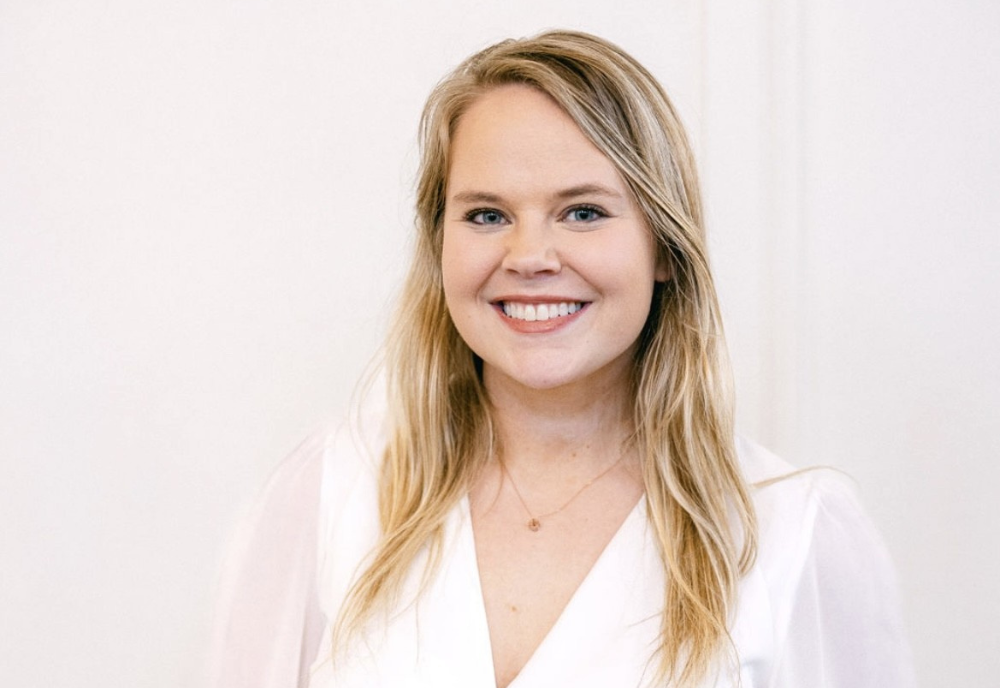 a headshot of a woman