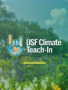 USF Annual Climate Teach-In Graphic