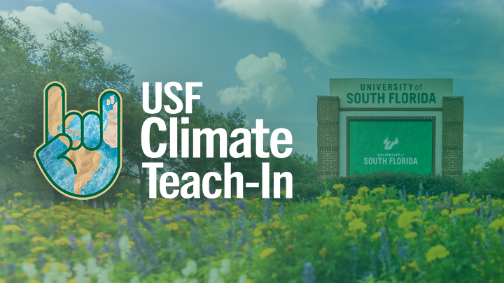 USF Climate Teach-In Graphic