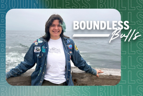 Audrey Brandt is at the Monterey Bay National Marine Sanctuary and is one of USF's Boundless Bulls