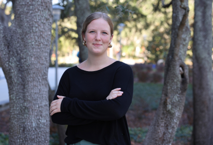 Judy Genshaft Honors College Graduate Assistant Bethany Jowers