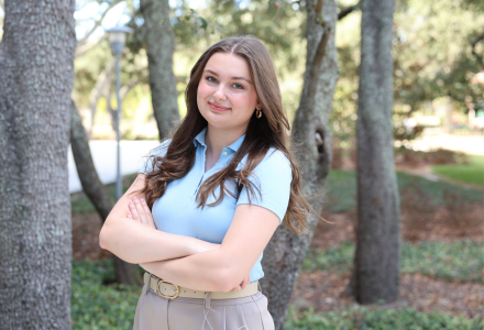 Judy Genshaft Honors College Graduate Assistant Karley Drapp