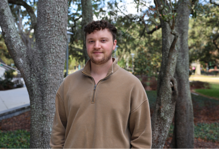 Judy Genshaft Honors College Graduate Asssitant Noah Young