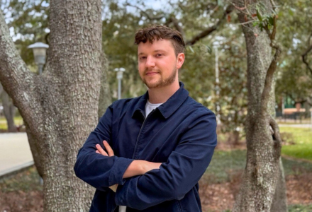 Judy Genshaft Honors College Graduate Asssitant Noah Young