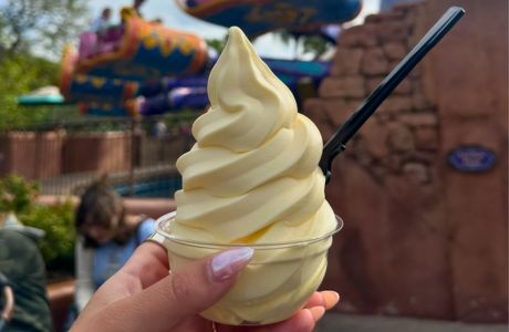 Honors LLC students partook in a variety of Disney treats, like the famous dole-whip ice cream. 