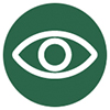 green circle with eye icon