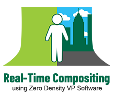 real time compositing using zero density VP software icon