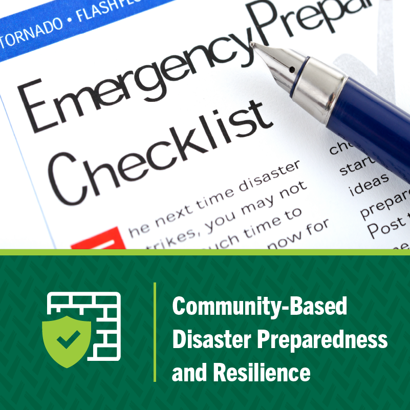 Community-Based Disaster Preparedness and Resilience