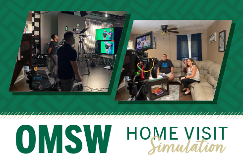 USF's Online Master of Social Work program builds confidence through immersive home visit simulation