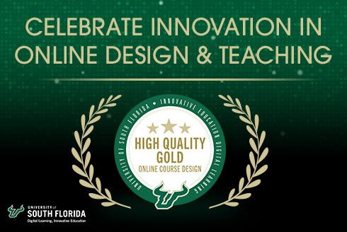 celebrate innovation in online design and teaching. Apply today!