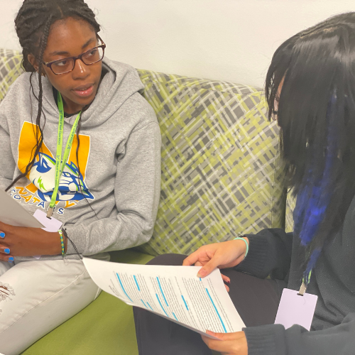 Campers at the USF Creative Writing Summer Camp