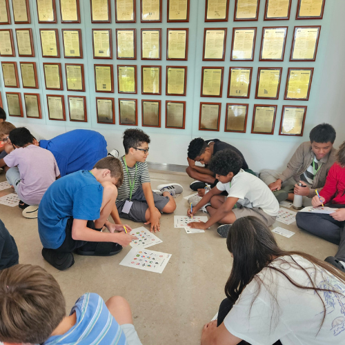 Campers at Stavros Shark Tank Camp