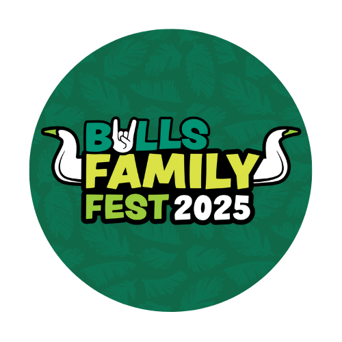 Bulls Family Fest with text stating "Bulls Family Fest 2025"