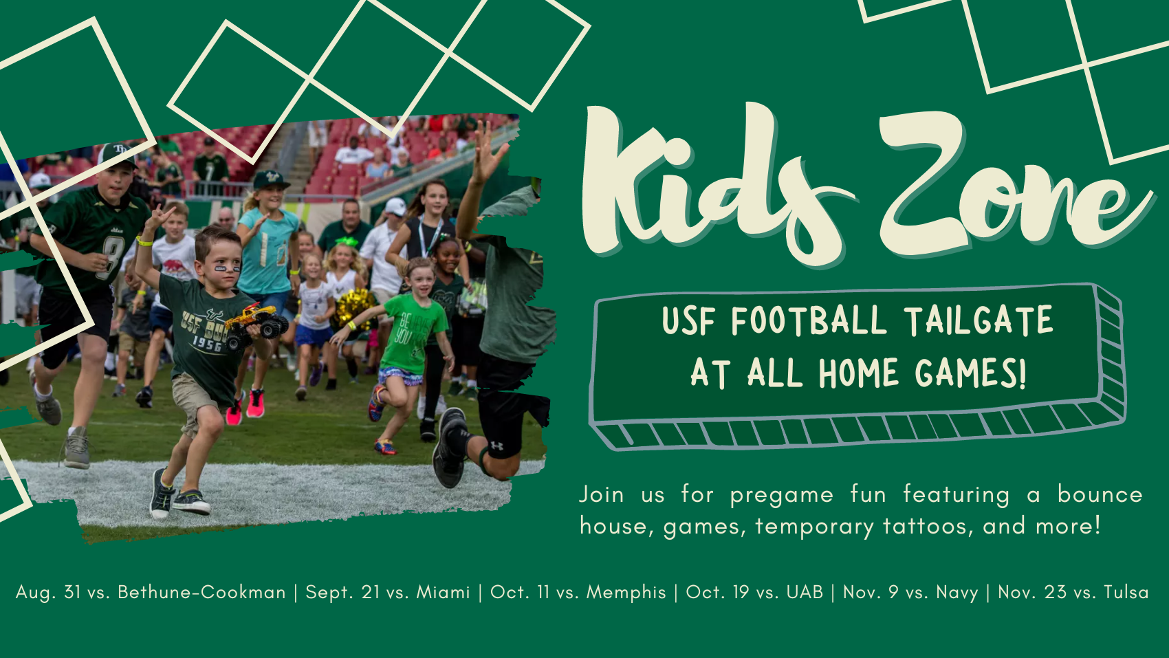 USF Kids Zone Banner