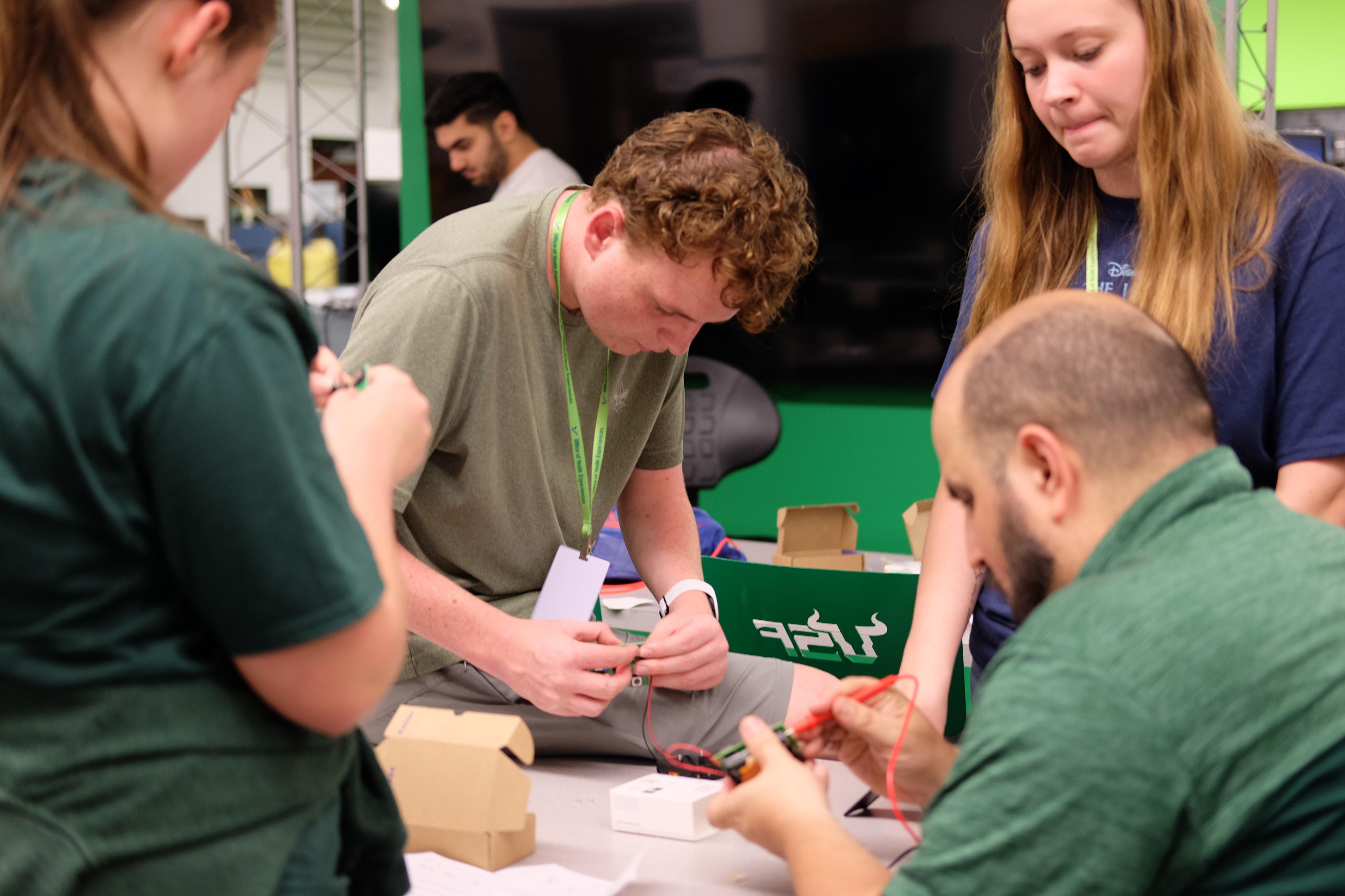 Campers at Biomedical Engineering