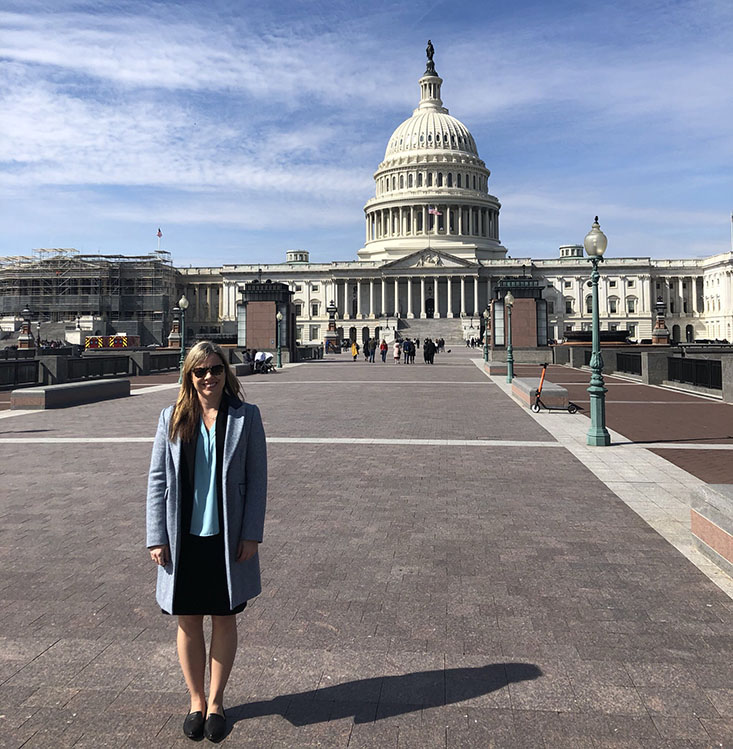 Dr. Shevenell represented TOS during Climate Science Day on Capitol Hill 