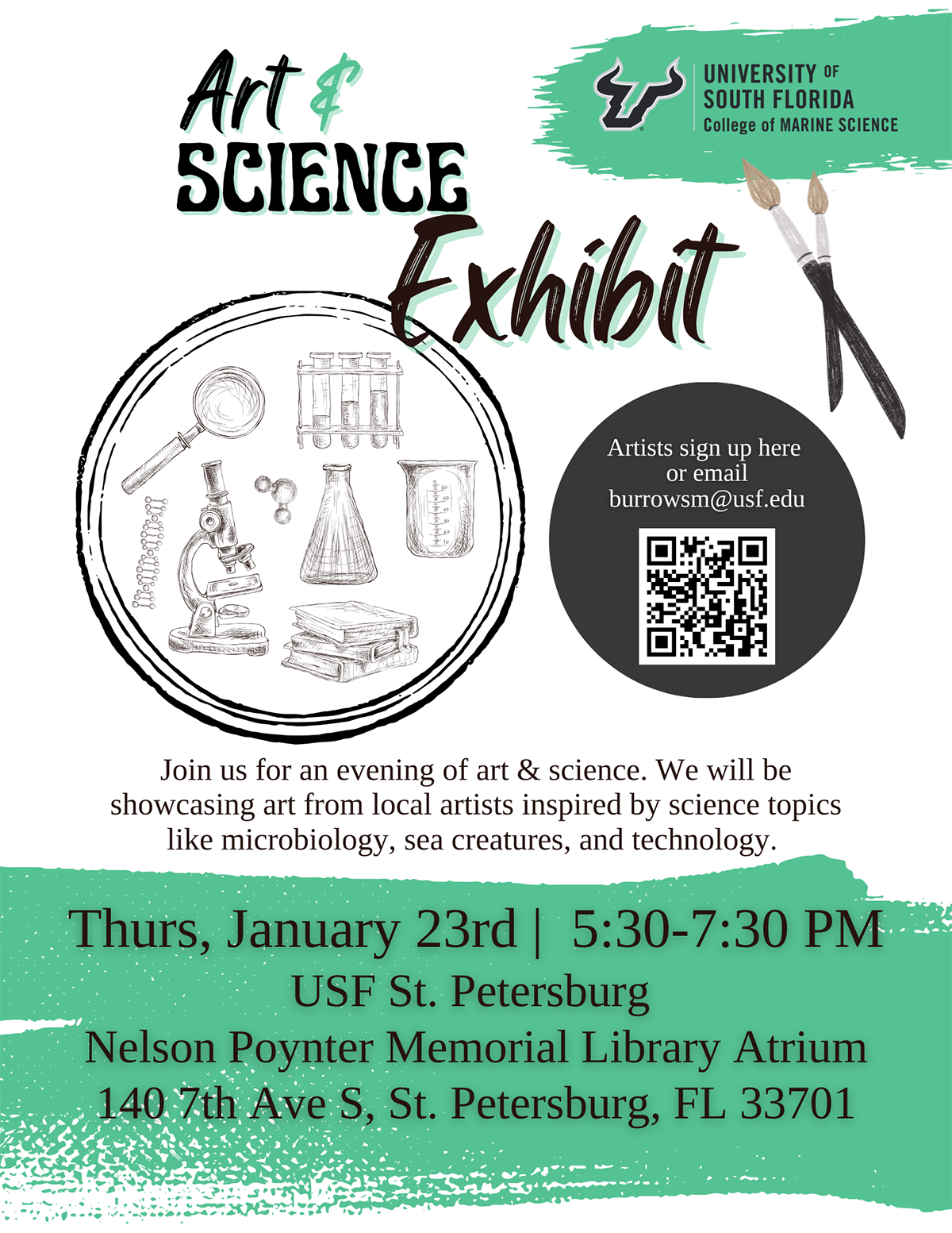 USF CMS Art & Science Night 2025