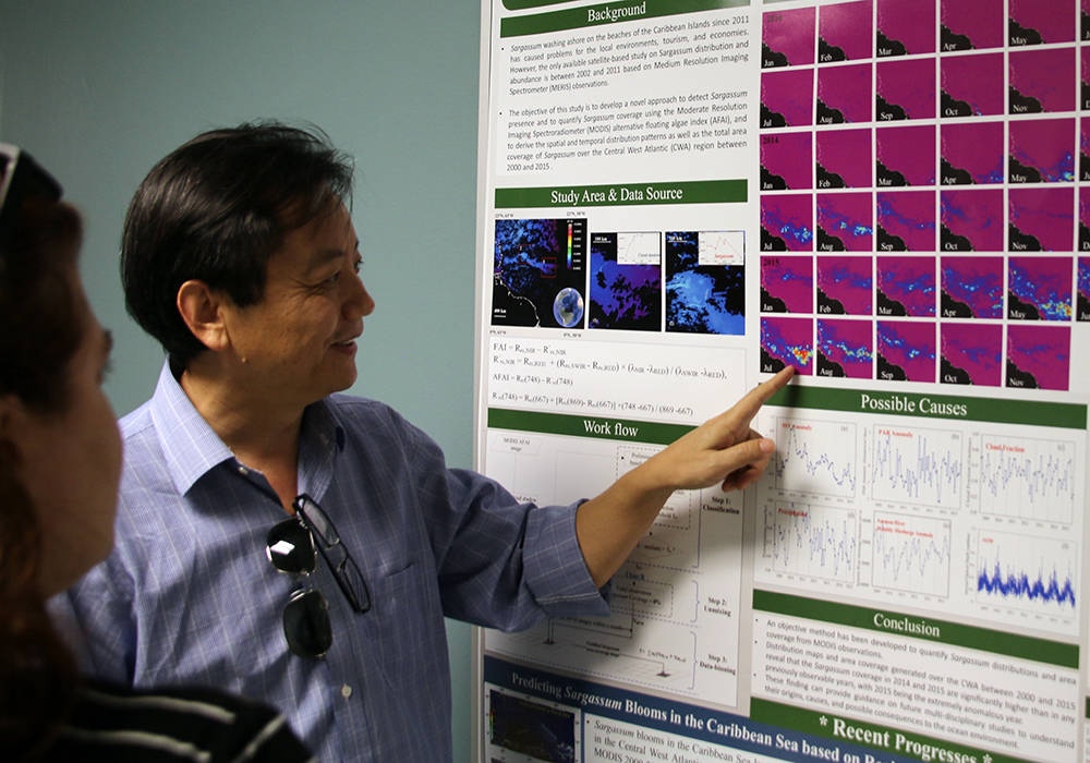 Chuanmin Hu has earned numerous accolades during more than 25 years at the USF College of Marine Science.