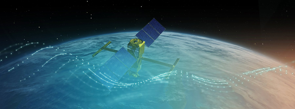 Doctoral student Sara Reinelt will use data from the Surface Water and Ocean Topography (SWOT) satellite mission in her research funded by the FINESST grant. Credit: NASA/JPL-Caltech/CNES