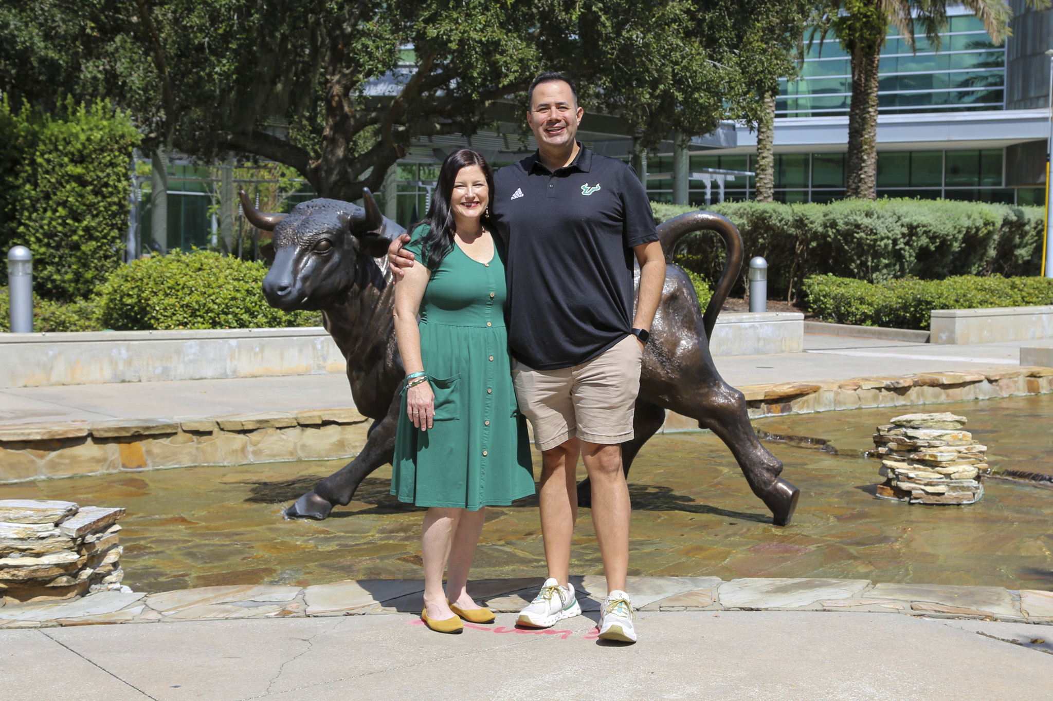 Nelson and Tiffany Perez met and fell in love while students at USF.