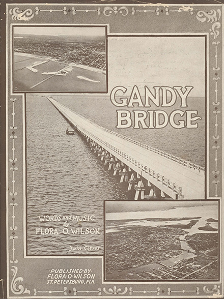 Old Gandy Bridge poster