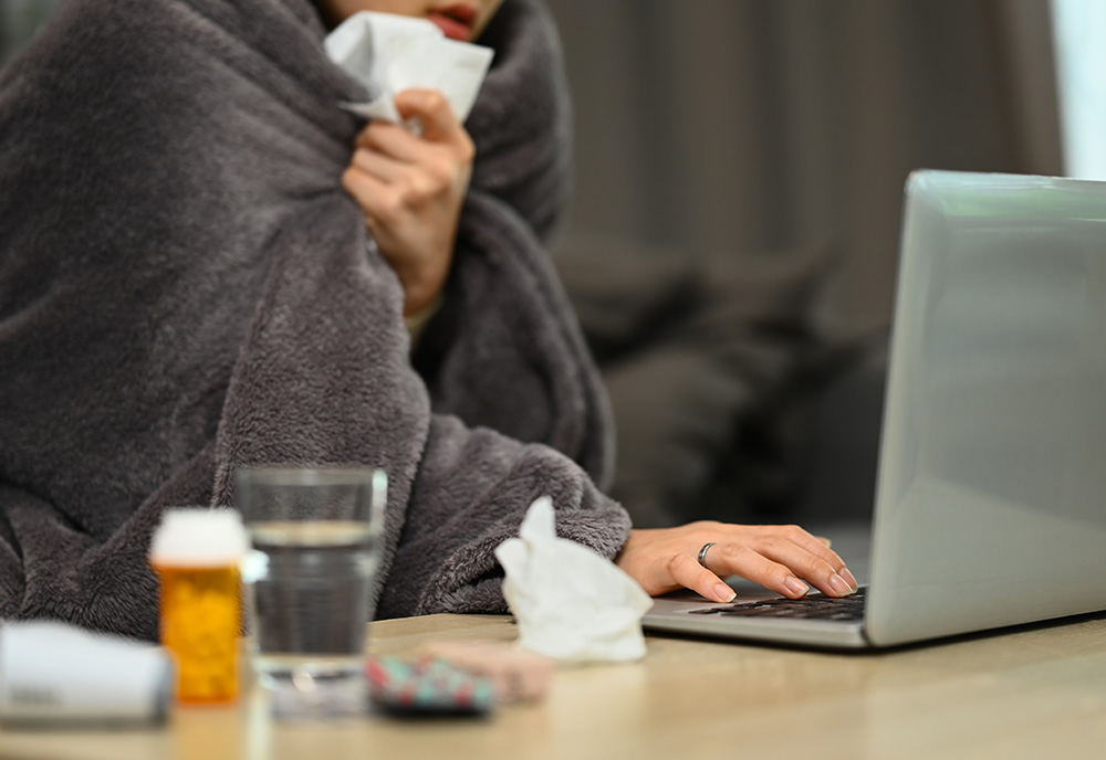 New study finds working while sick actually harms productivity and retention