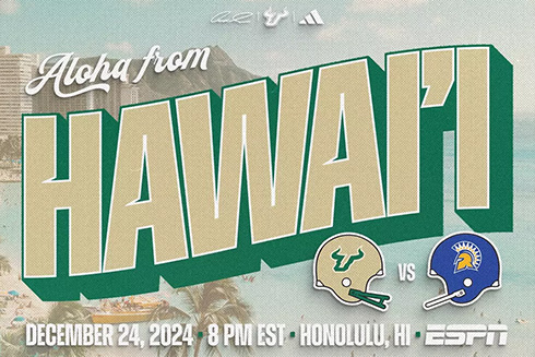 Graphic that says "Hawai'i bound"