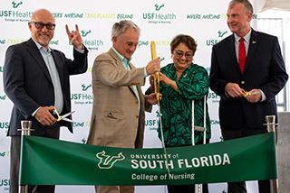 College of Nursing Port Tampa Bay ribbon cutting