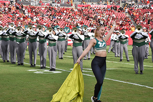 HOT Band performs at the Bucs gam