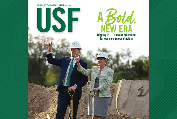 Fall 2024 issue of USF Magazine