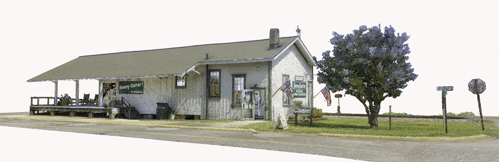 President Jimmy Carter's campaign headquarters