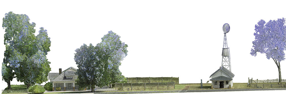 3D scan of Carter's farm