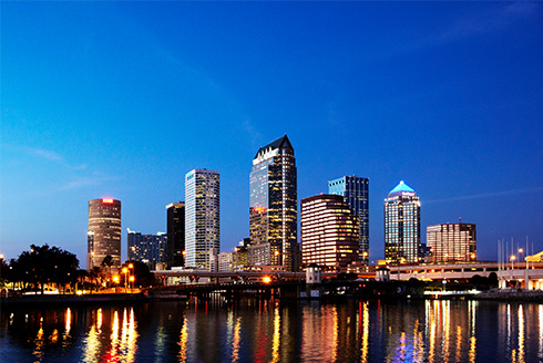 Tampa Bay skyline