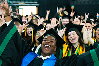 USF students celebrate commencement