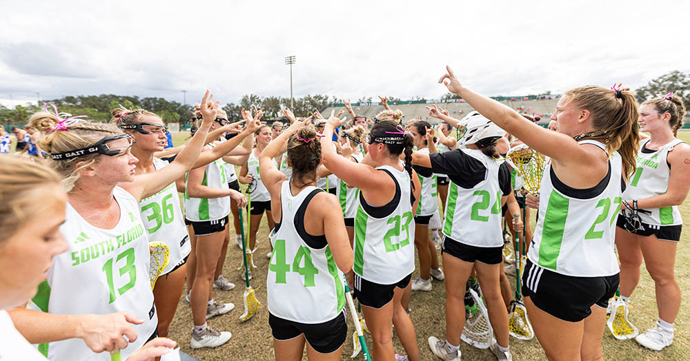 USF women's lacrosse team