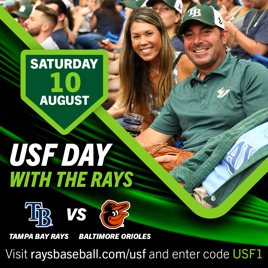 usf day at the tampa bay rays